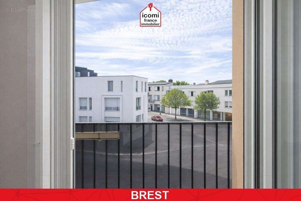 Finistere - brest (29200) - a vendre - appartement - t3  - vue degagee - balconnet - idealement situe - 3eme et dernier etage - photo 4