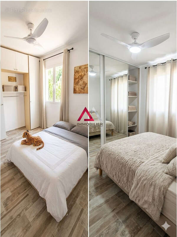 chambre 1 et chambre 2 - Appartement à LA POSSESSION