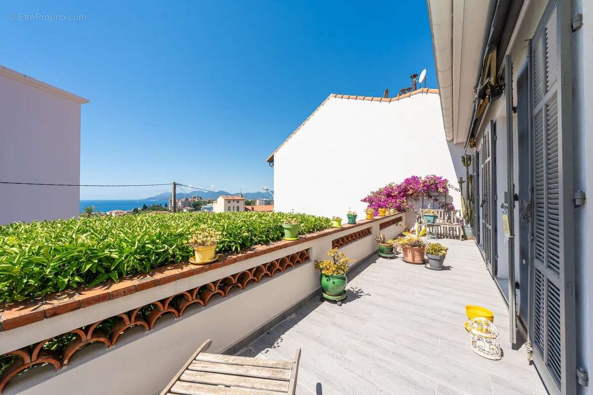 Cannes stanislas maison de caractere 6p jardin vue mer garage - photo 14
