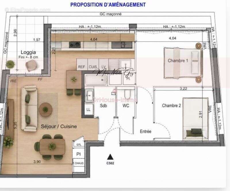 Appartement à MERIGNAC