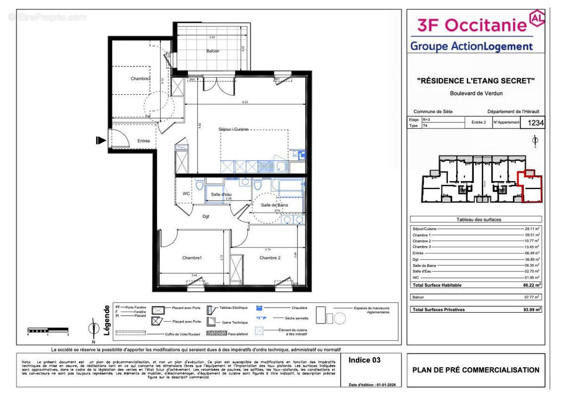 Appartement à SETE