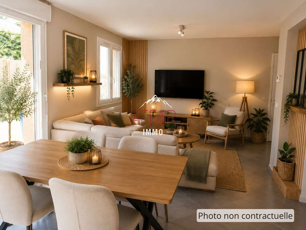 Maison mitoyenne avec garage (74580) viry - photo 7
