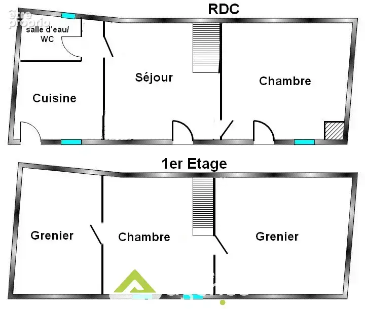 Maison de village 2 chambres habitable - photo 20