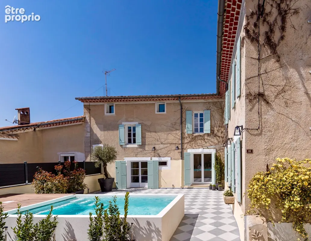 BEDOIN, superbe maison de village 6 suites avec piscine et gîte. - photo 23