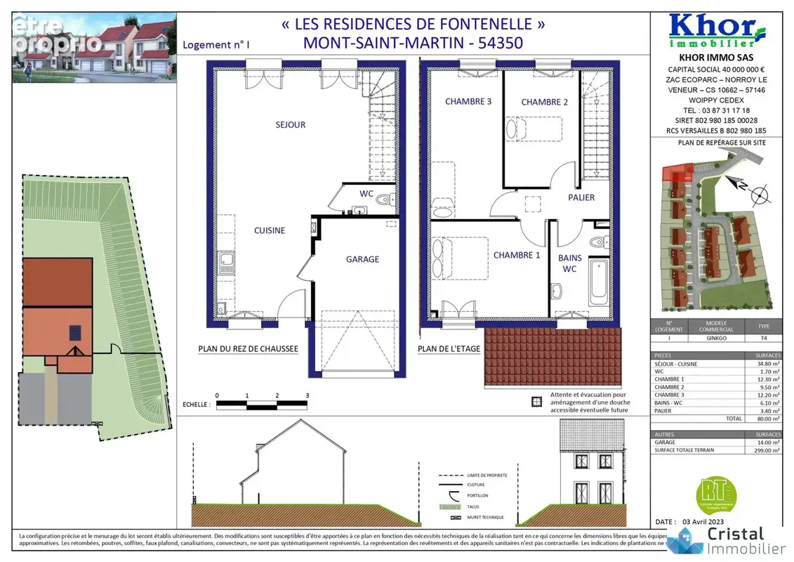 Maison 5 pièces 80 m² à vendre à Mont-Saint-Martin (54350) - photo 2