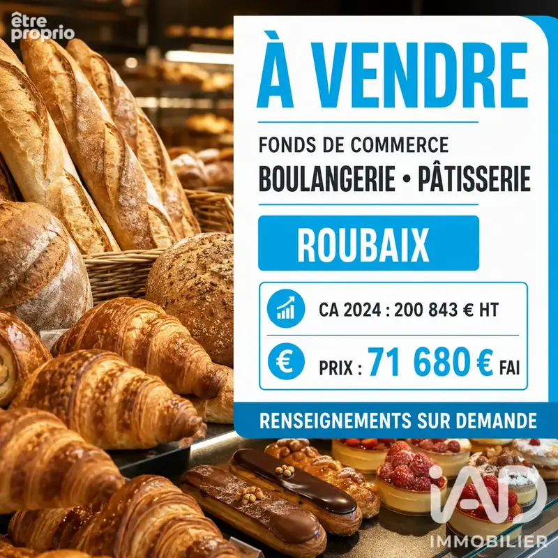 Photo 1 - Commerce à ROUBAIX