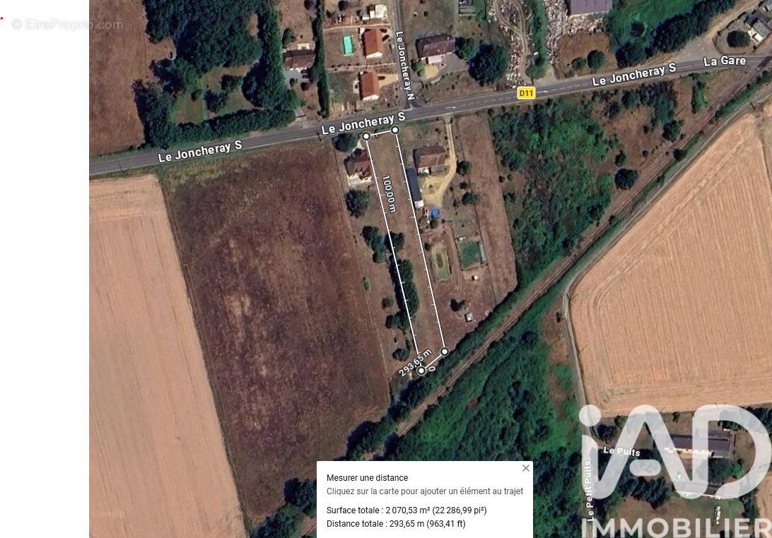 Photo 1 - Terrain à LA BRUERE-SUR-LOIR