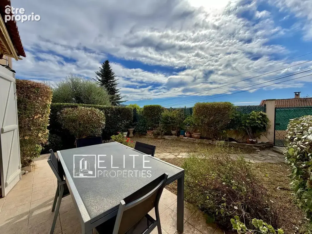 Pégomas – maison jumelée – vue collines & aperçu mer - photo 9