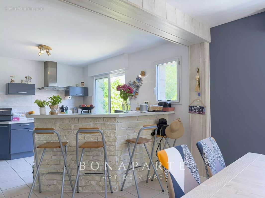 Carnac, le bourg à pied, la grande plage à vélo : maison familiale avec vie de plain-pied, jardin plein sud - photo 4