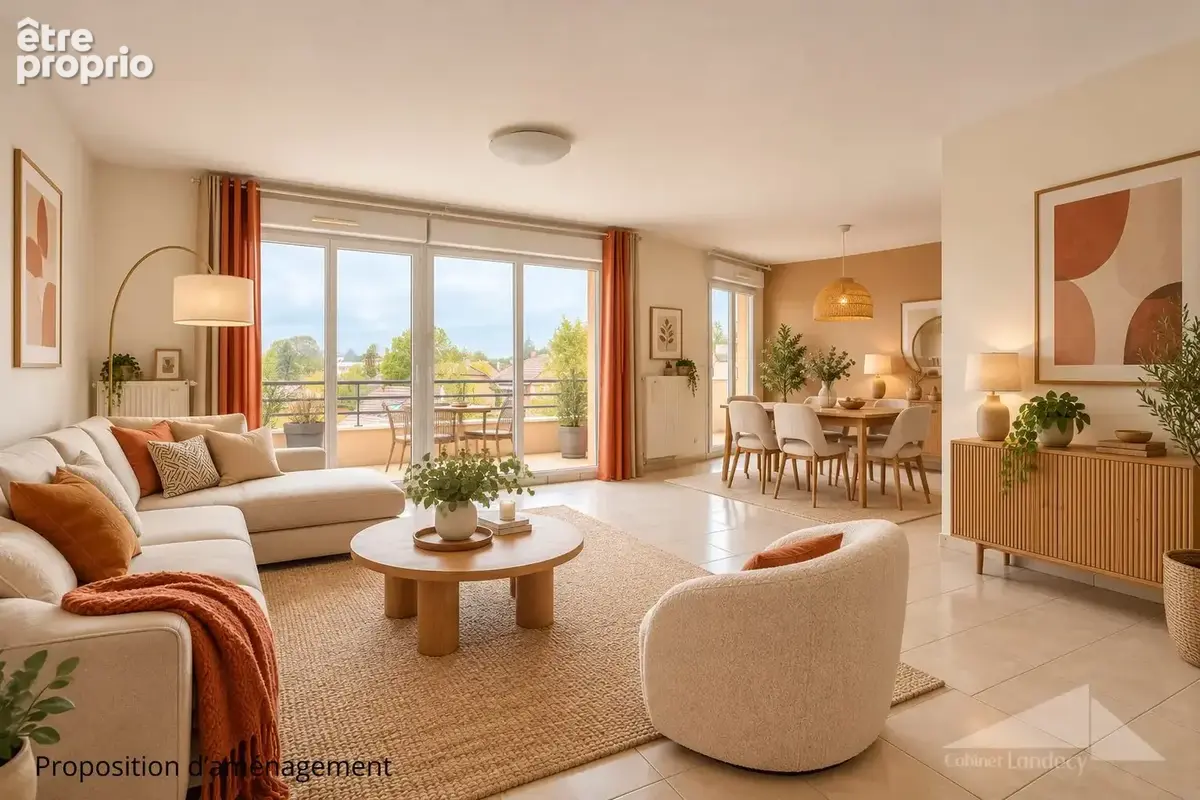 Appartement 4 pièces 126 m² à vendre à Saint-Genis-Pouilly (01630) - photo 1