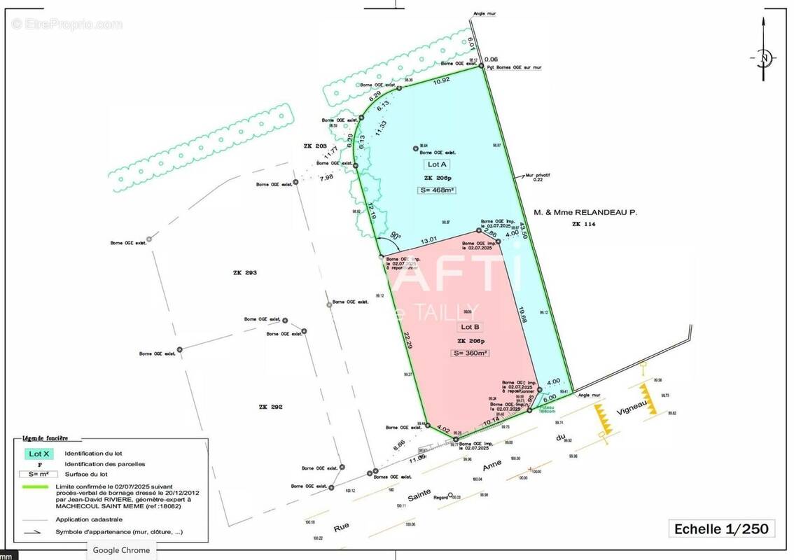Photo 1 - Terrain à SAINT-MARS-DE-COUTAIS