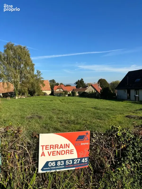 Terrain à ESCHENTZWILLER