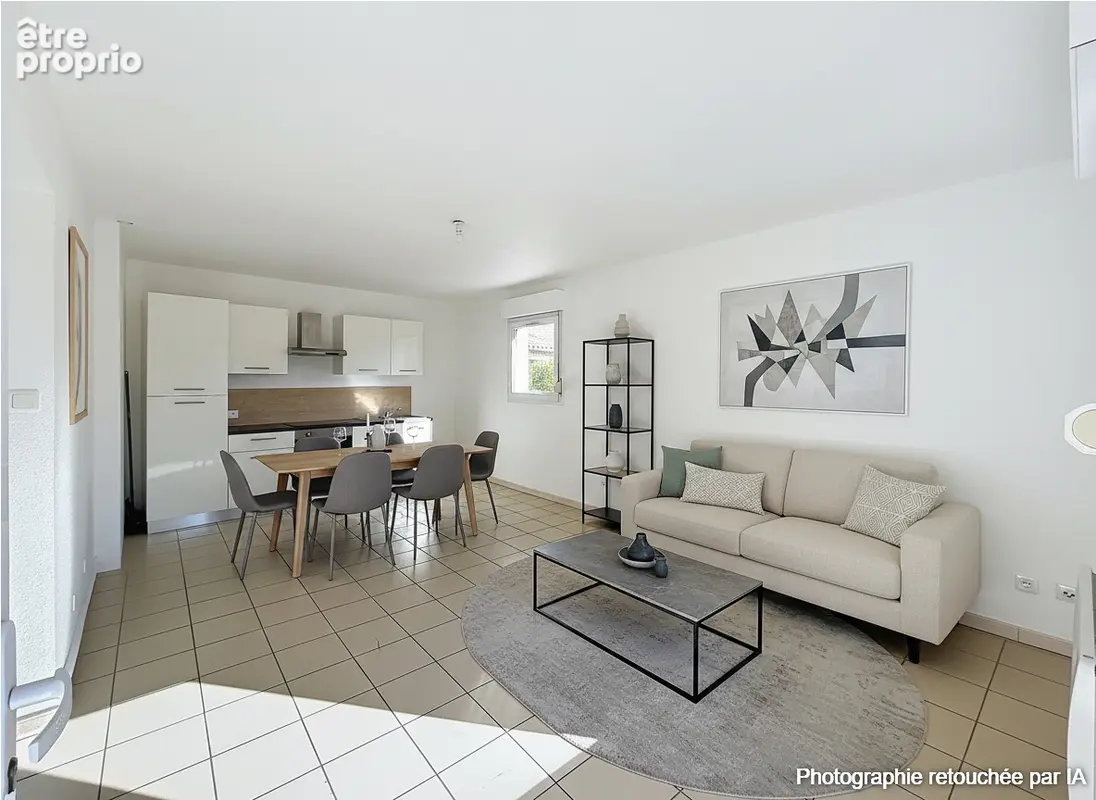 COURTHEZON - Appt T3, lumineux, avec cave et parking privé - photo 2