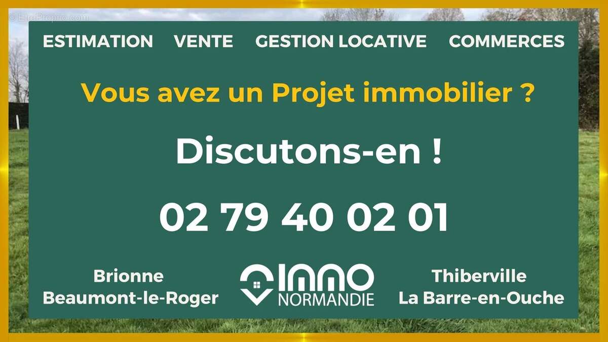 Terrain à FERRIERES-SAINT-HILAIRE