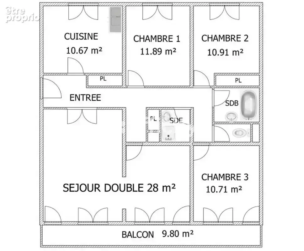 Appartement ancien - photo 4