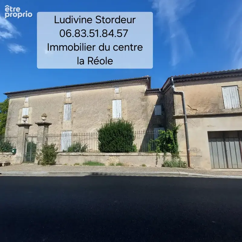 Photo Maison à La Reole au prix de 180 000€