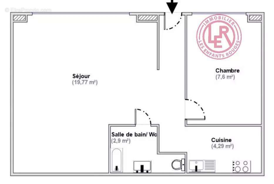 Appartement à PARIS-19E