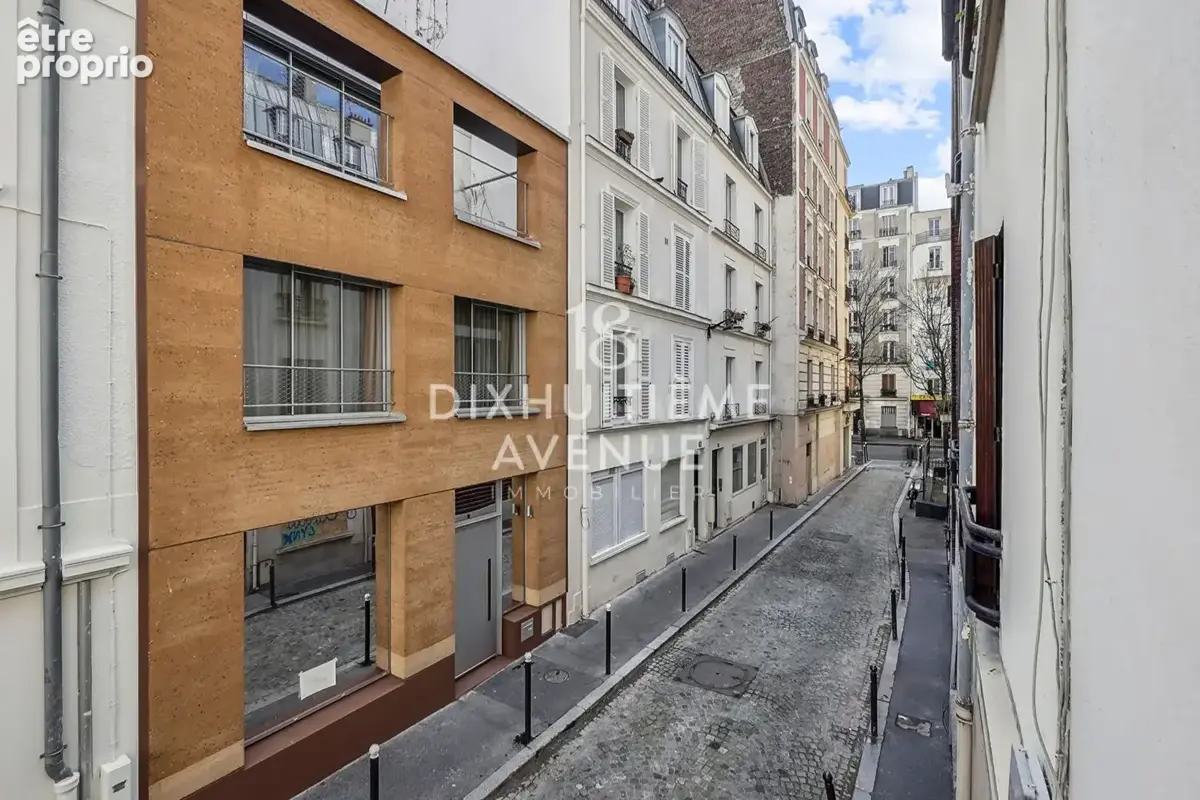 Appartement à vendre Paris-18e - 27 m² - 2 pièces