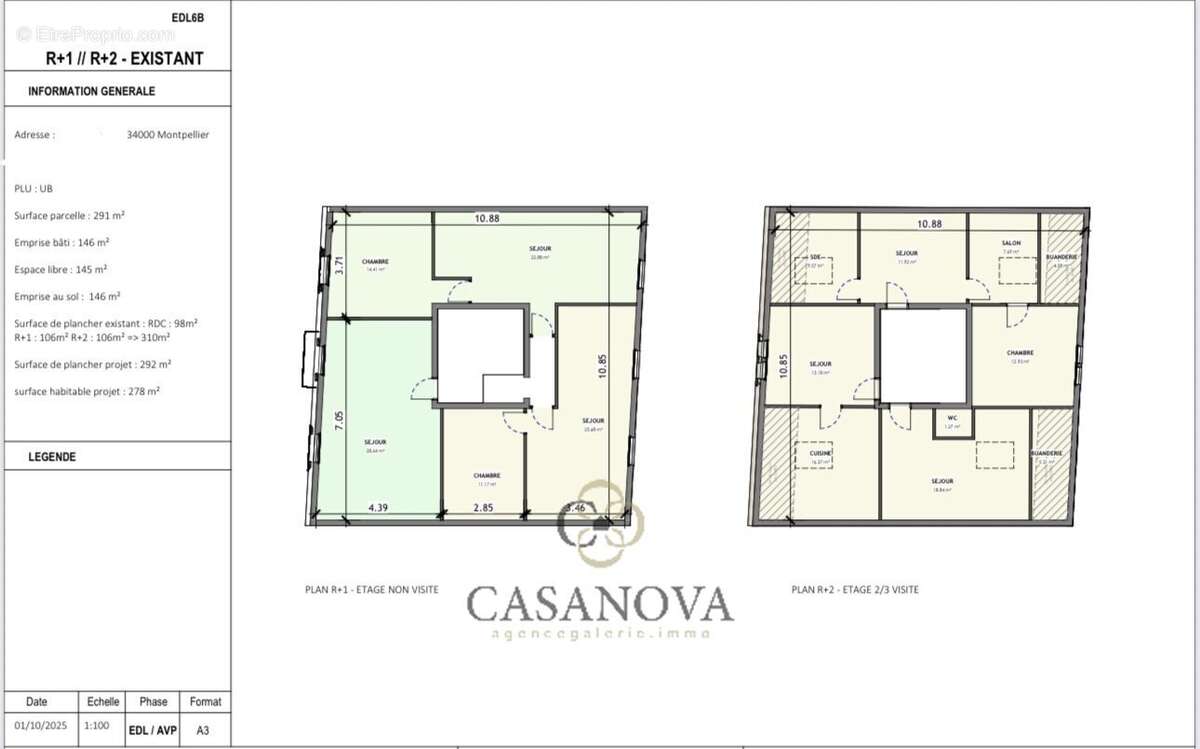 Maison à MONTPELLIER