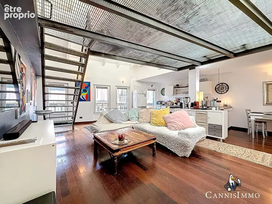 Cannes vieux port - loft 3 pieces terrasse vue mer - photo 4