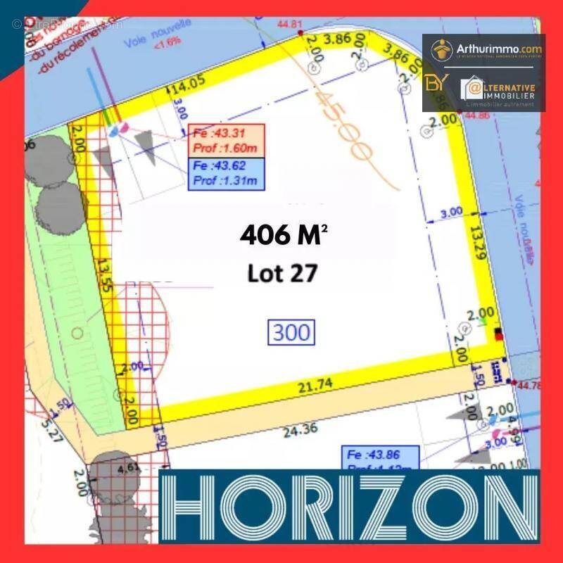 Terrain à CHATEAUBOURG