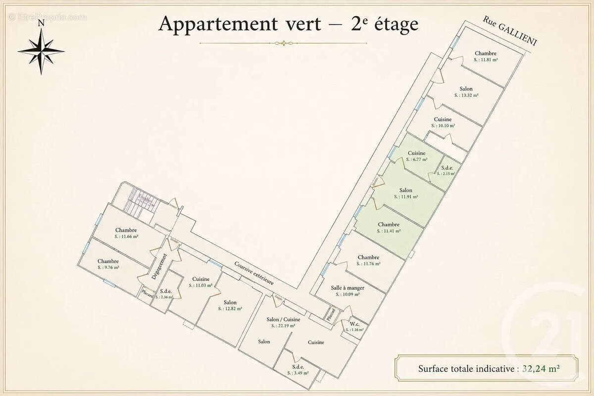 Appartement à BEAULIEU-SUR-MER