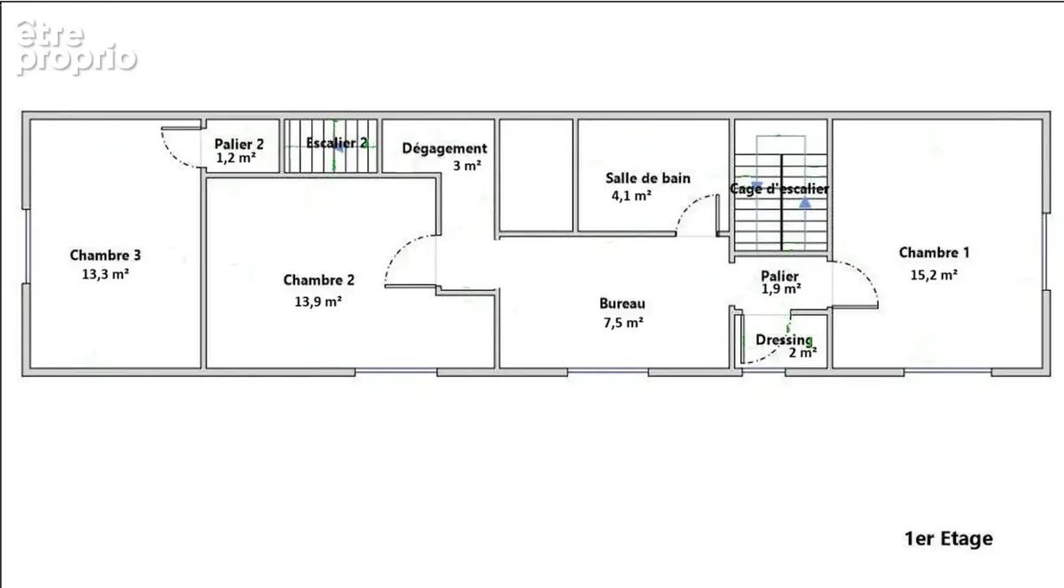 Maison familiale 3 chambres avec jardin, atelier et garage - photo 16