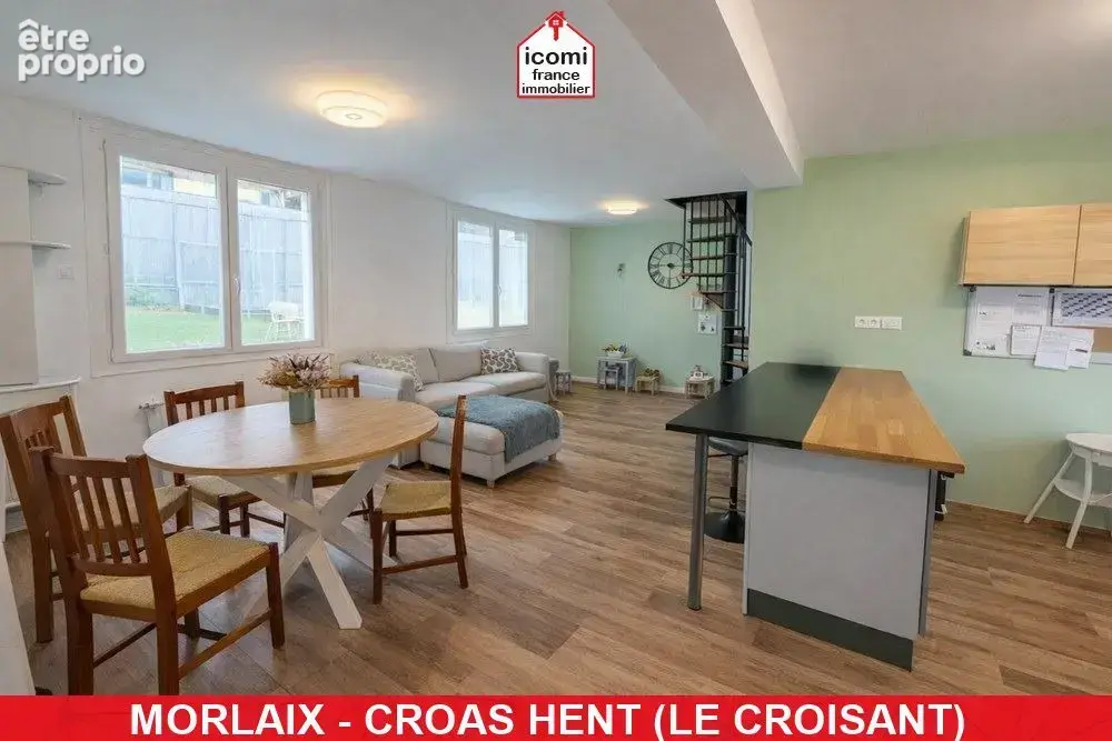 Finistere - morlaix (29600) - a vendre - maison 90m2 habitable - 149 m2 surface utile - 4 chambres - grand garage - sous-sol exp - photo 8