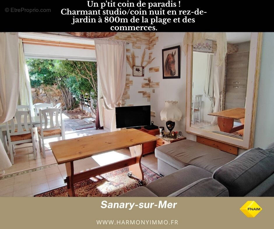 Appartement à SANARY-SUR-MER