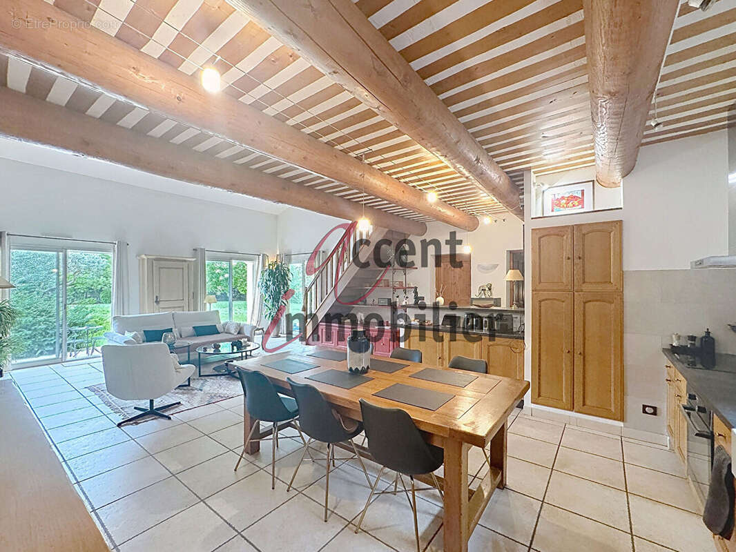 Cabannes, maison principale 180m² avec piscine sécurisée et son local d'activité - photo 2