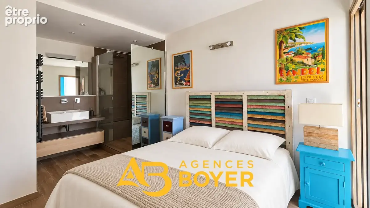 Appartement T3 de 63.57 m2 à vendre Bandol centre   Terrasse, ascenseur et garage - photo 6