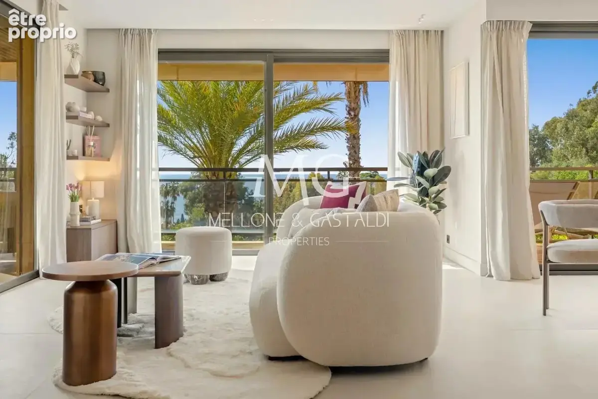 Cannes eden – 3 pièces rénové – vue mer – terrasse & jardin – piscines – tennis – garage - photo 6