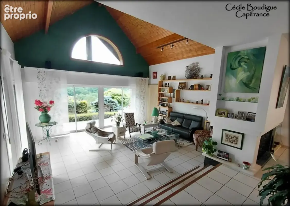 Entre Pau et Tarbes à 7 kms de Soumoulou Maison d'architecte belle vue sur Pyrénées 16000 m² de terrain - photo 9