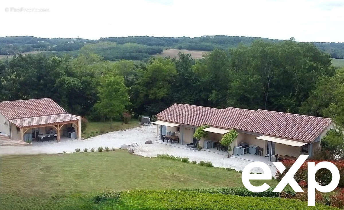 Maison Individuelle et ses 3 hébergements  - Maison à BAGAT-EN-QUERCY