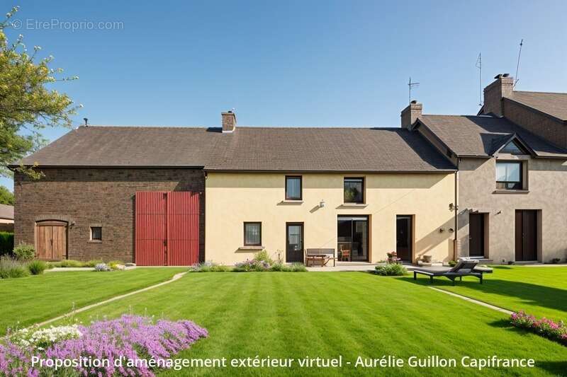 EXCLUSIVITÉ – TAUPONT – Ensemble immobilier en pierre à rénover avec dépendance - photo 4