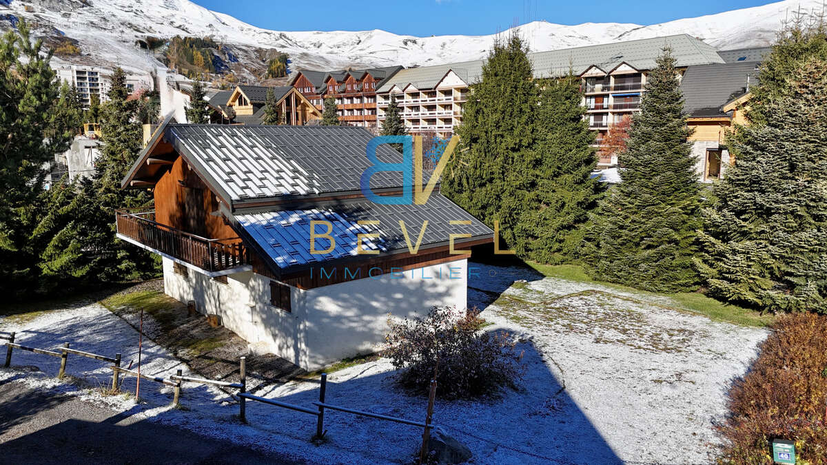 (73) la toussuire - rare chalet indépendant avec grand terrain - centre station - photo 22