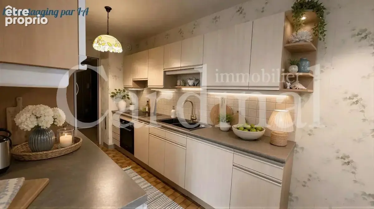 107 m² au cœur du village – tram t13 – double garage - photo 2