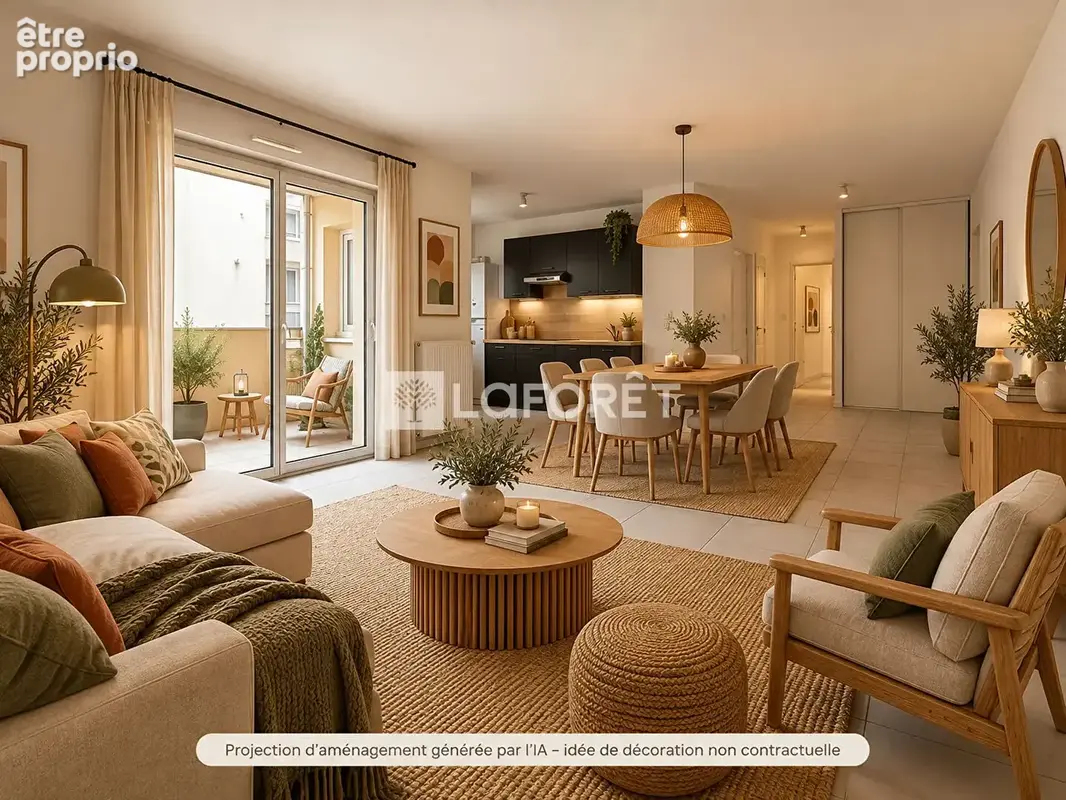 Appartement à vendre Meyzieu 3 pièce(s) 63 m2 - photo 5