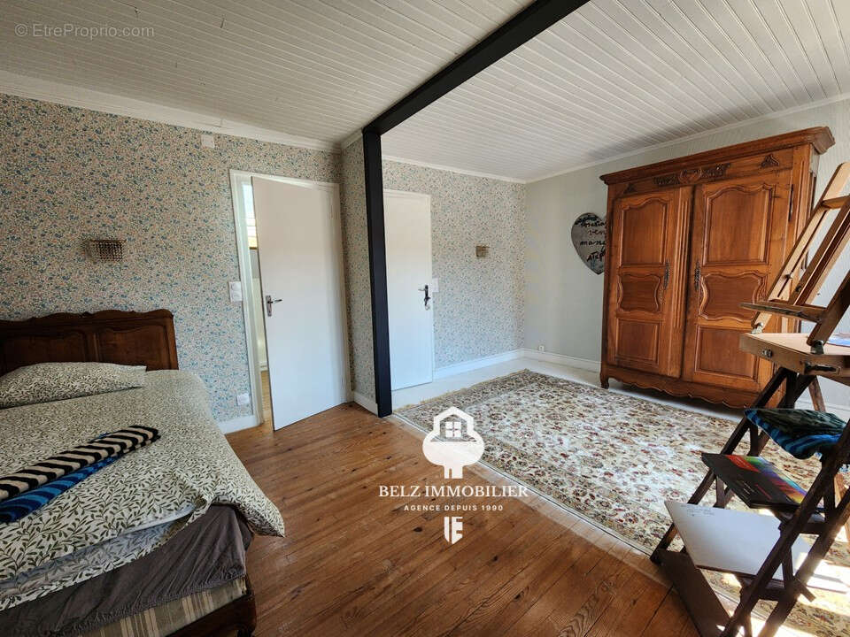 Morbihan Sud Ria d'Etel 56410 ETEL Maison de ville 104m² avec beaucoup de charme de 3 chambres avec cour Etel - photo 10