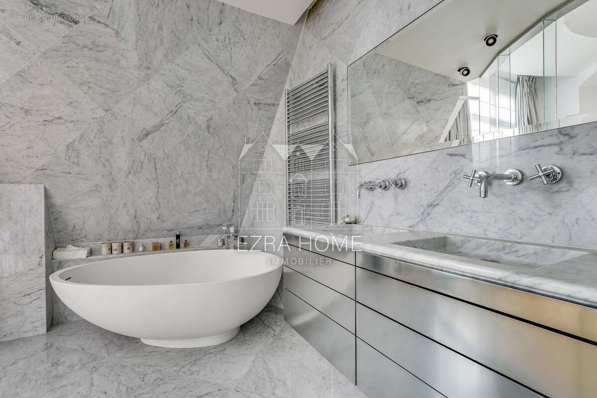 Paris 16 éme - auteuil - dernier étage - duplex d’exception - 227,61 m2 - 4/5 suites - balcon - climatisation - photo 6