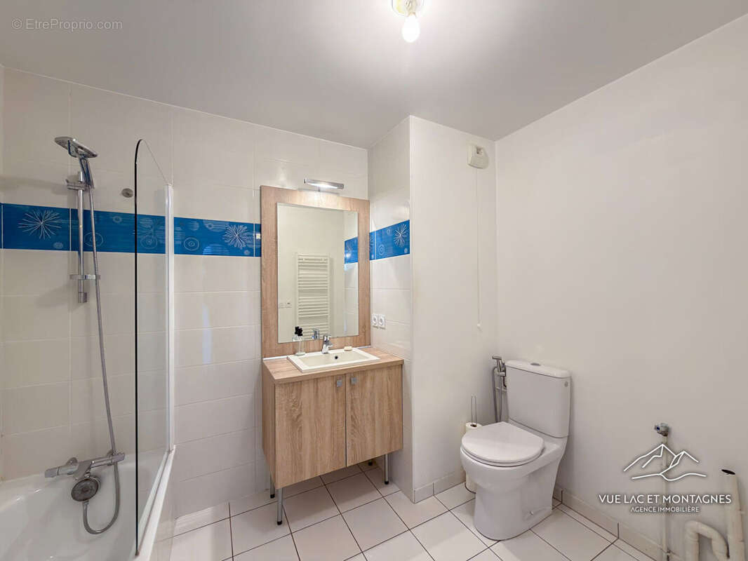 Appartement T2 43 m²  Rez-de-jardin, jardin privatif 96 m², garage fermé - photo 13