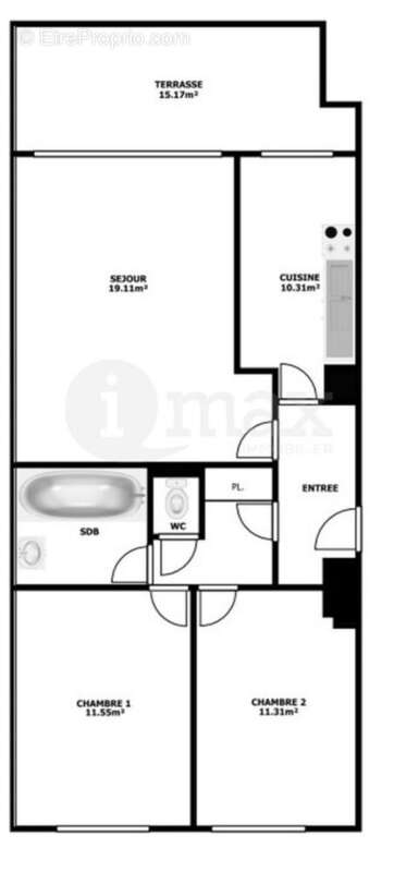 Appartement à CLICHY