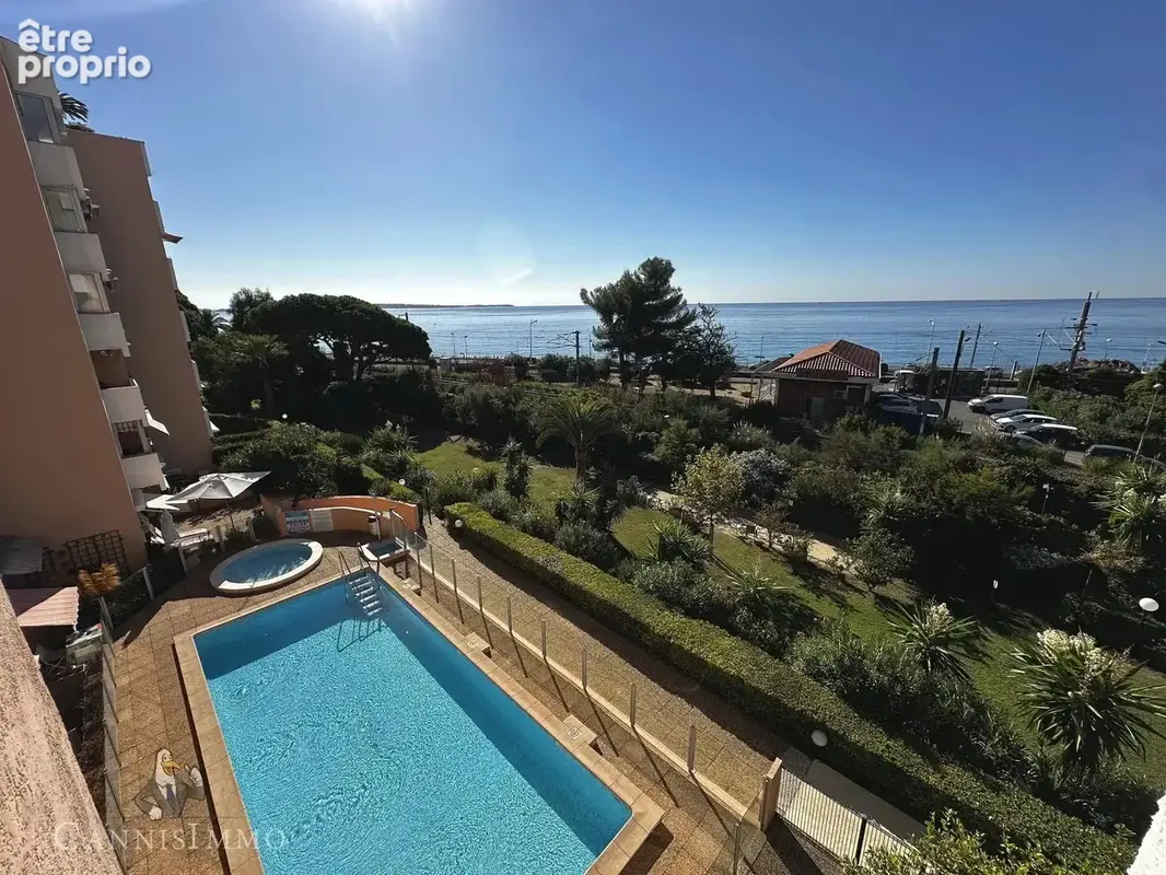 Cannes 2 pieces vue mer piscine acces plage - photo 7