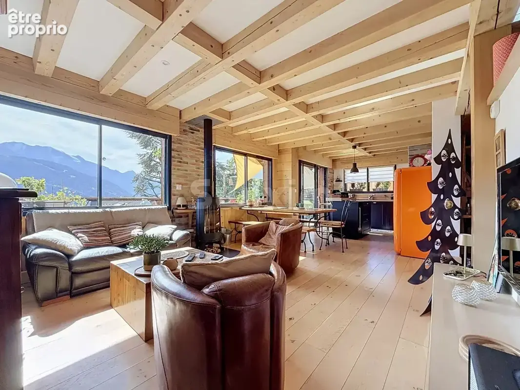 Chalet de caractère face aux plus hauts sommets au Plateau d'Assy - photo 4