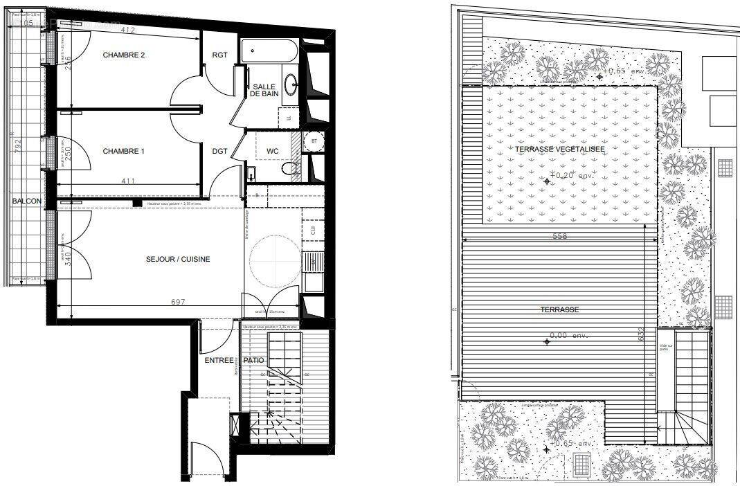 Appartement à PARIS-18E