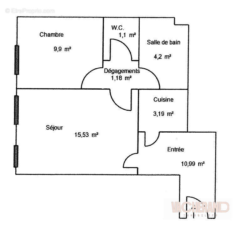 Appartement 46 m² à Lille  - photo 8