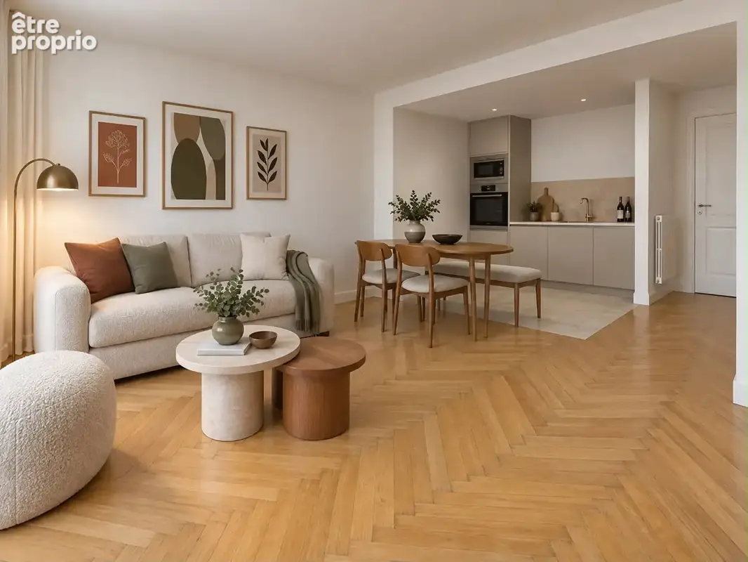 Lyon 7 - Jean Macé  T3 avec fort potentiel - 54 m² - photo 3