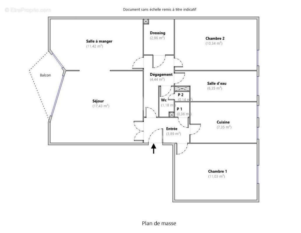 Appartement à CHAVILLE