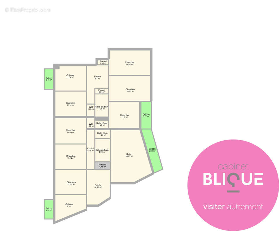 Appartement à VANDOEUVRE-LES-NANCY