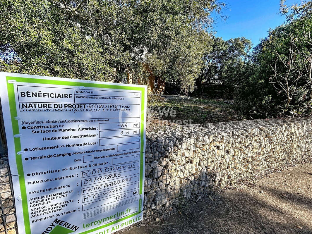 Terrain à ARGELLIERS